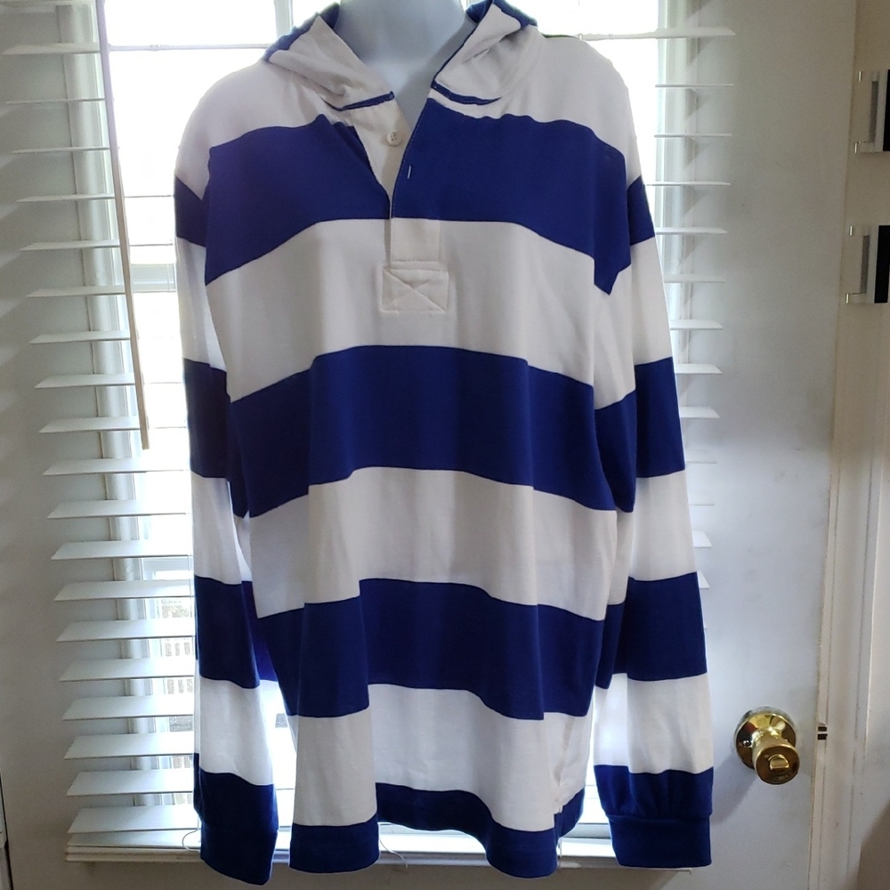 Charles River Jersey with Hoodie.